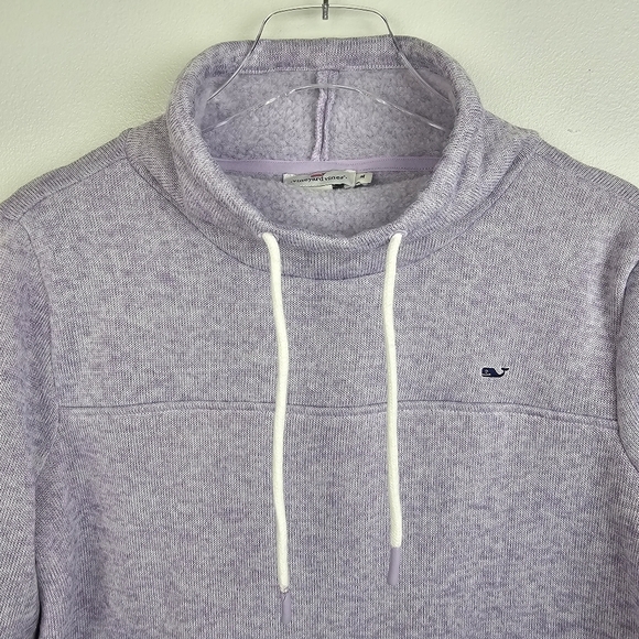 Vineyard Vines Sweater Fleece Funnel Neck Pullover - Picture 4 of 11